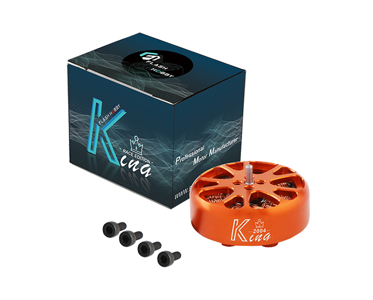 K2004 FPV मोटर को अब स्क्रू फिक्स्ड शाफ्ट के साथ बेहतर बनाया गया है